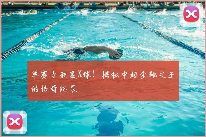 单赛季狂轰X球！揭秘中超金靴之王的传奇纪录